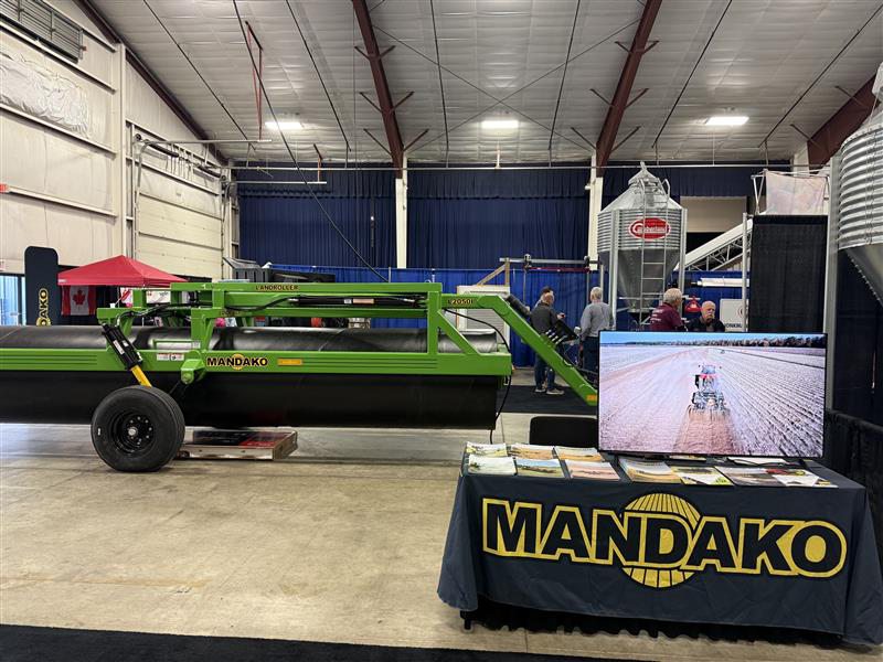 Mandako booth at Crop Production Show